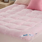 【Bedlore】Bamboo Cooling Mattress Topper with Fitted Sheet, Thick Luxury Comfort Layer, Breathable & Soft on Skin, Deep Pocket Design, Machine Washable, Ideal for Bedroom & Home Use Homeessentials